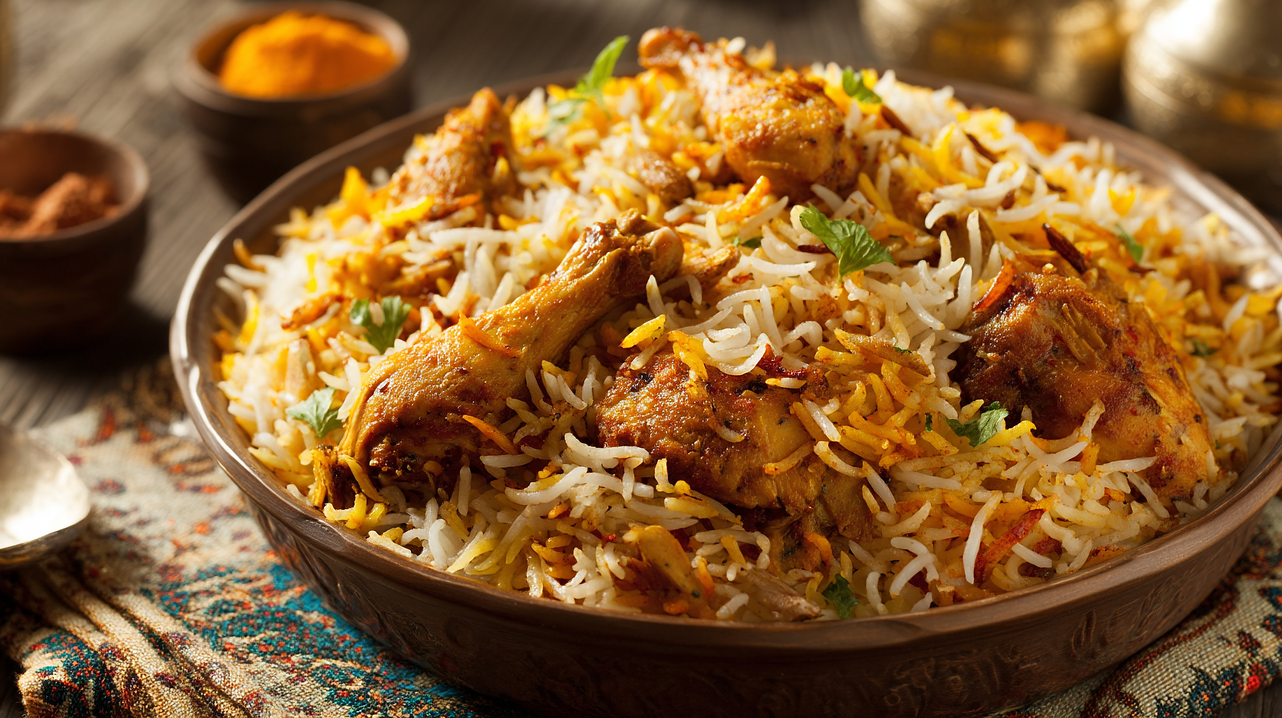 Delcious Chicken Biryani!